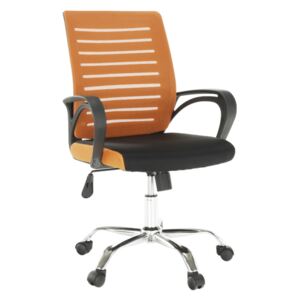 Irodai szék, narancssárga|fekete, LIZBON