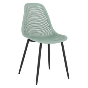 Étkező szék, zöld|fekete TEGRA