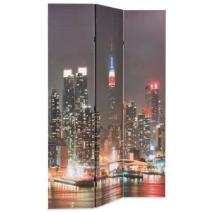 VidaXL éjszakai New York mintás paraván 120 x 170 cm