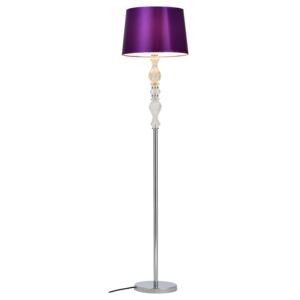 [lux.pro]® Állólámpa Oklahoma nappali megvilágítás design lámpa 155 x ø 35 cm lila