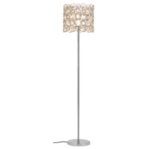 [lux.pro]® Állólámpa Pforzheim nappali megvilágítás design lámpa 155 x ø 34 cm króm