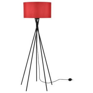 [lux.pro]® Állólámpa Red Mikado nappali megvilágítás design lámpa 155 x ø 48 cm piros