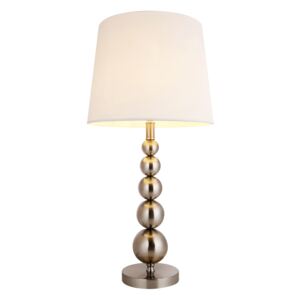 [lux.pro]® Asztali lámpa Bamberg éjjeli lámpa design 52 x ø 36 cm fehér