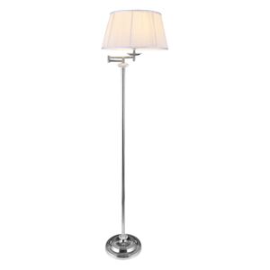 [lux.pro]® Állólámpa Bonn nappali megvilágítás lámpa 158 x ø 40 cm króm / fehér