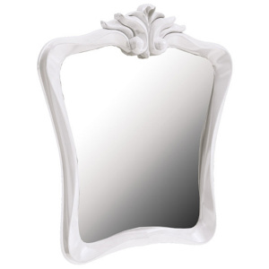 MARSEILLE Tükör, 92x99,5x8, magasfényű fehér
