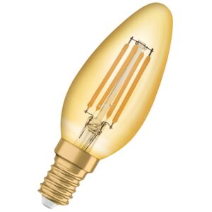 Osram Vintage 1906 Classic B 36 Gold 4,5W 2500K E14 filament gyertya LED 2018/19
