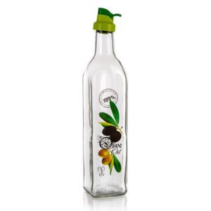 Olivás olajtároló üveg - 500 ml - 2-féle Banquet