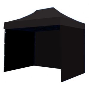 Összecsukható sátor 2,5x2,5 Fekete SQ