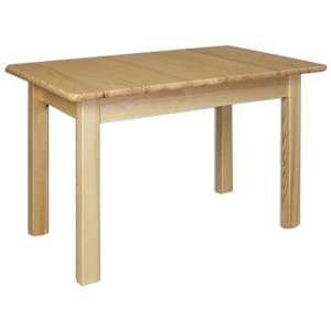 GOMORA tömörfa asztal, 55x100 cm, borovifenyő