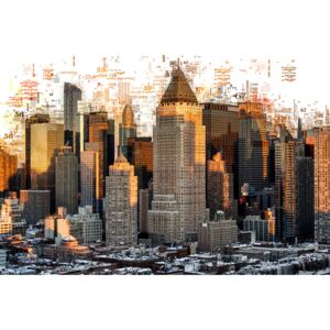 Numbers Collection - New York Buildings, (128 x 85 cm)