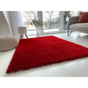 Luxury Shaggy red (piros) 60x220cm szőnyeg