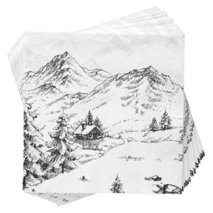 APRES papírszalvéta, Alpesi táj