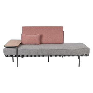 Star rózsaszín-szürke kétszemélyes kanapé - Zuiver