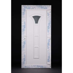 Szamos műanyag Bejárati ajtó 98x208cm - fehér