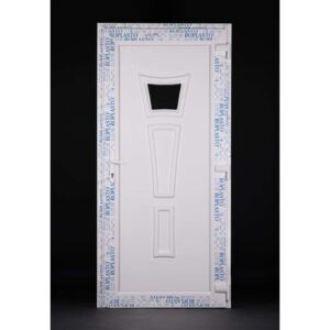 Kefalonia műanyag Bejárati ajtó 98x208cm - fehér