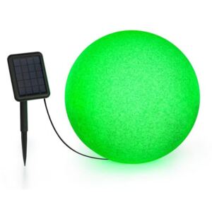 Blumfeldt Shinestone Solar 40, gömblámpa, napelem, Ø 40 cm, RGB-LED, IP68, akkumulátor