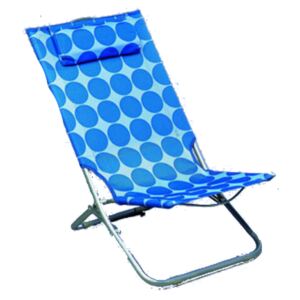 Összecsukható strand szék párnákkal csővázas 22mm