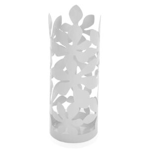 Flores fehér fém esernyőtartó, magasság 49 cm - Versa