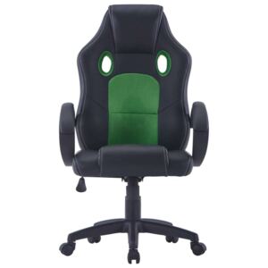 VidaXL zöld műbőr gamer-szék