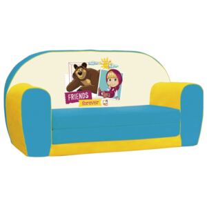 Bino szétnyitható kanapéágy, Mása és a medve, 42 x 78 x 36 cm
