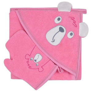 KOALA | Koala Yogi | Kifogó fürdőkesztyűvel Koala Yogi pink | Rózsaszín |