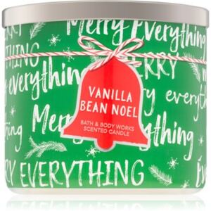 Bath & Body Works Vanilla Bean Noel illatos gyertya I. 411 g