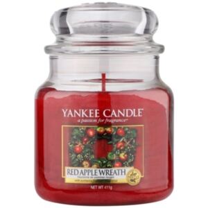 Yankee Candle Red Apple Wreath illatos gyertya Classic közepes méret 411 g