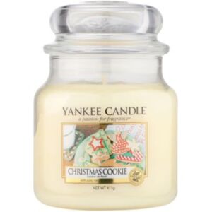Yankee Candle Christmas Cookie illatos gyertya Classic közepes méret 411 g