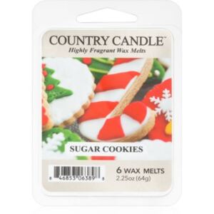 Country Candle Sugar Cookies illatos viasz aromalámpába 64 g