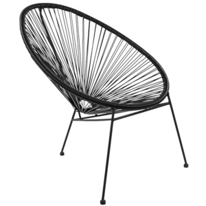 Modern szék, fekete - SAO PAULO