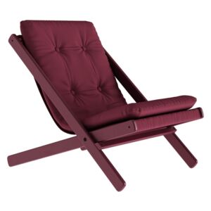 Boogie Siesta Red/Bordeaux összecsukható fotel - Karup Design