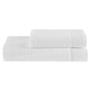 BAMBOO törölköző és fürdőlepedő ajándékszett Fehér / White