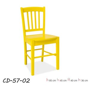 CD-57 Étkezőszék Sárga