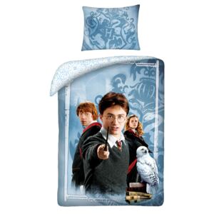 Harry Potter kék gyermek ágyneműhuzat