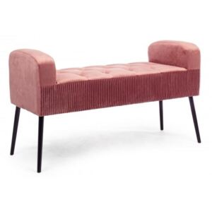 ODILON antik rózsaszín ülőpad