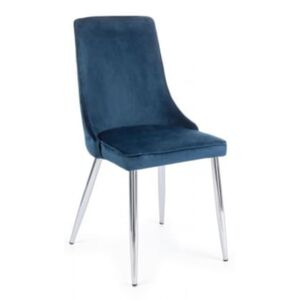 CORINNA kék bársony szék
