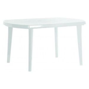 ELISE Kerti asztal 137 x 90 x 73 cm Fehér