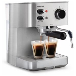 Sencor SES 4010SS espresso kávéfőző, rozsdamentes