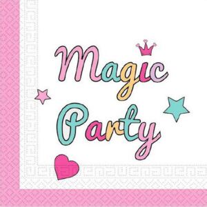 Magic Party, Unikornis szalvéta 20 db-os