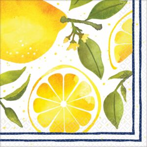 Lemon, Citrom szalvéta 16 db-os 33*33 cm