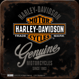 Nostalgic Art Alátét készlet 2 - Harley-Davidson Genuine