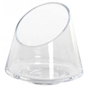 JV-169995-k - Váza üveg 11,5x11 átlátszó