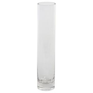 Váza üveg 5x5x25 átlátszó (készletről)