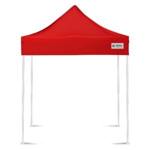 Piaci sátor 2x2m - Piros