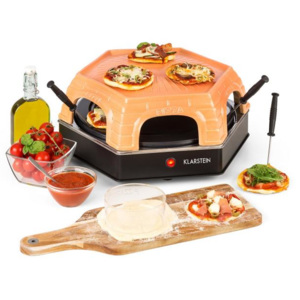 Klarstein Capricciosa, pizza sütő, 1500 W, melegentartó funkció, terrakotta