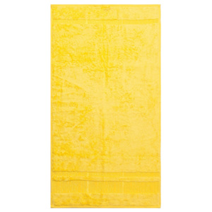 Bamboo törölköző, sárga, 50 x 90 cm