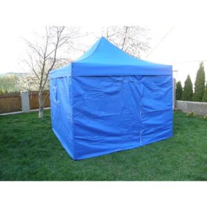 Kerti sátor pavilon DELUXE 3 x 3 m - kék