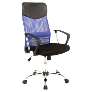 Irodai szék Q-025 kék/fekete