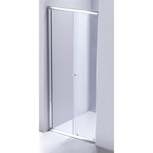 ARBO Glass elhúzható zuhanyajtó (tolóajtó) - 90 x 195 cm