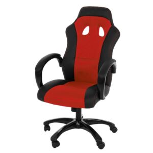 Irodai szék NJ190 Piros + fekete
